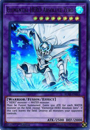 Elemental HERO Absolute Zero BLHR-EN065