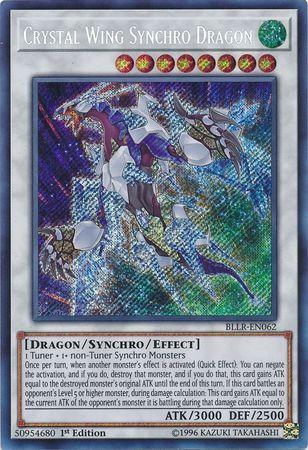Crystal Wing Synchro Dragon BLLR-EN062