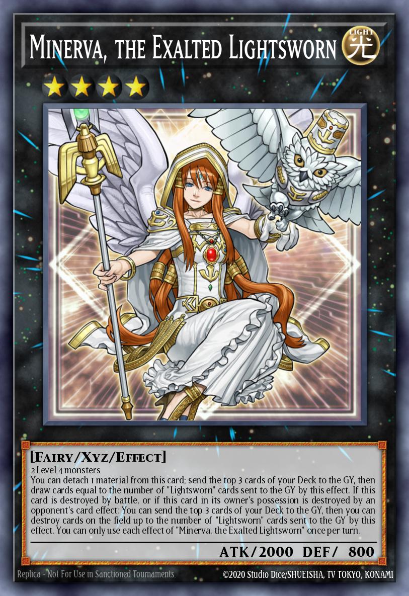 Minerva, the Exalted Lightsworn BLLR-EN044