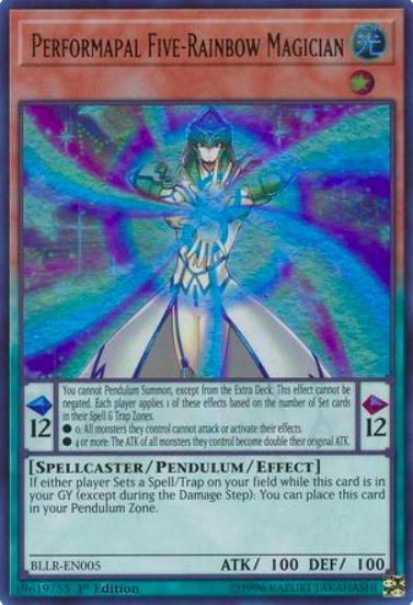 Performapal Five-Rainbow Magician BLLR-EN005