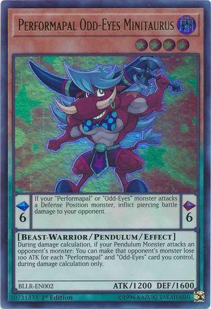 Performapal Odd-Eyes Minitaurus BLLR-EN002
