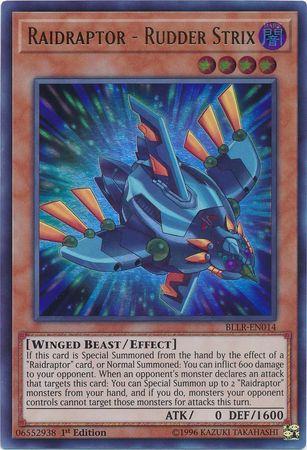 Raidraptor - Rudder Strix BLLR-EN014