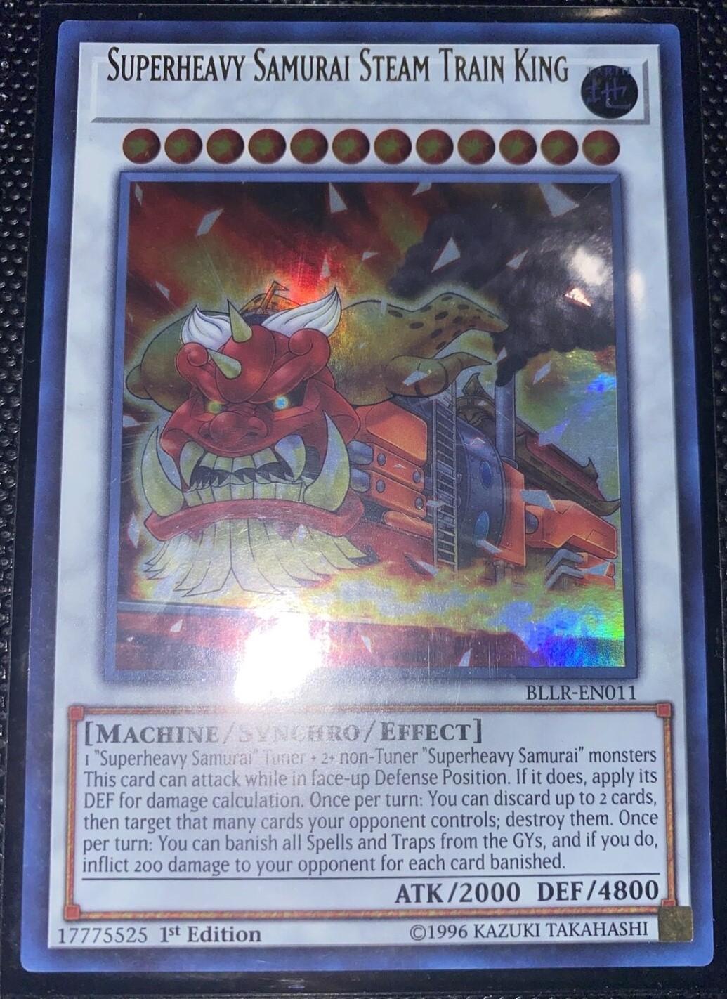 Superheavy Samurai Steam Train King [Misprint] BLLR-EN011