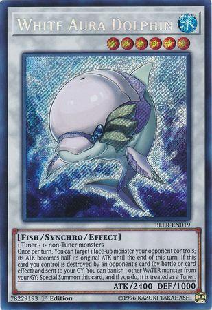 White Aura Dolphin BLLR-EN019