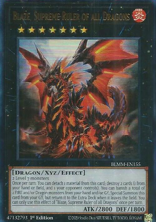 Blaze, Supreme Ruler of all Dragons BLMM-EN155