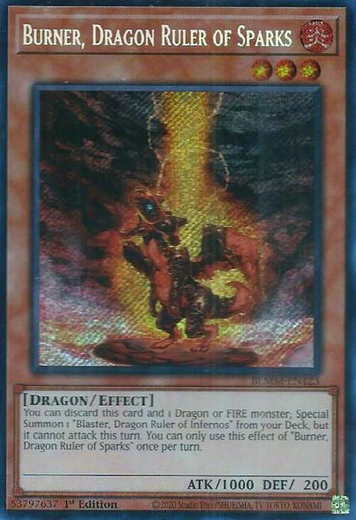 Burner, Dragon Ruler of Sparks BLMM-EN123