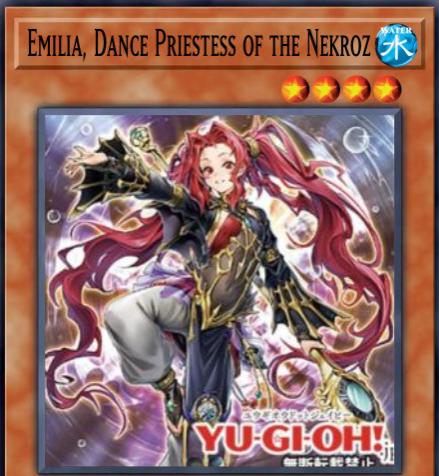 Emilia, Dance Priestess of the Nekroz [Starlight Rare] BLMM-EN025