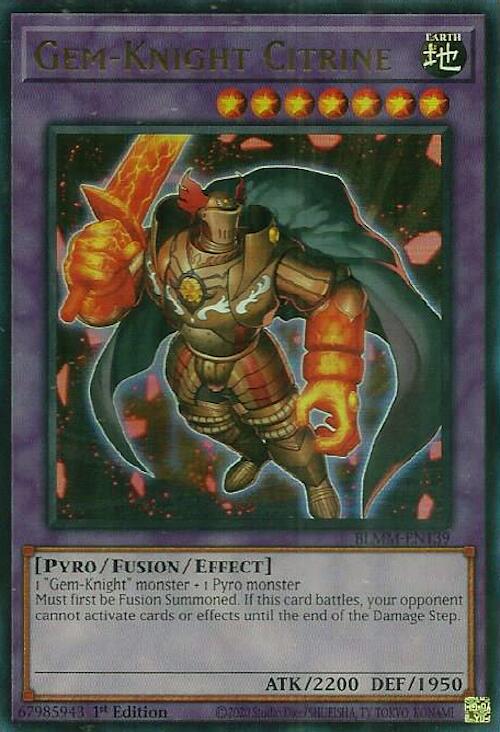 Gem-Knight Citrine BLMM-EN139