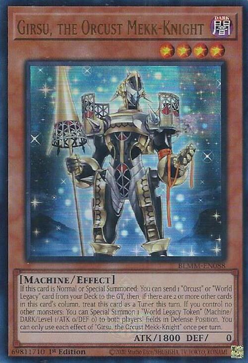 Girsu, the Orcust Mekk-Knight BLMM-EN088