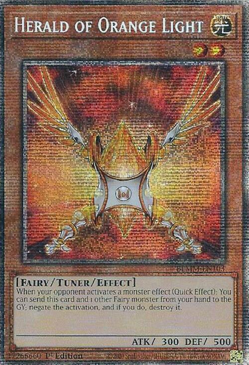 Herald of Orange Light [Starlight Rare] BLMM-EN103