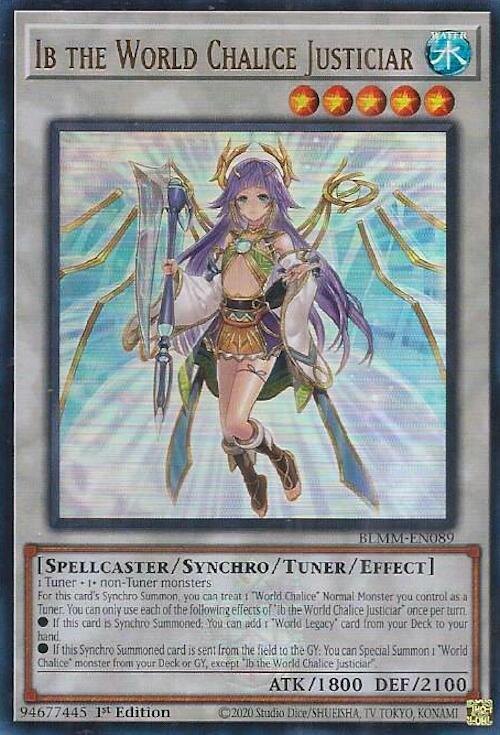 Ib the World Chalice Justiciar BLMM-EN089