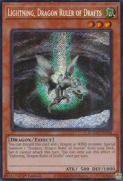 Lightning, Dragon Ruler of Drafts BLMM-EN124