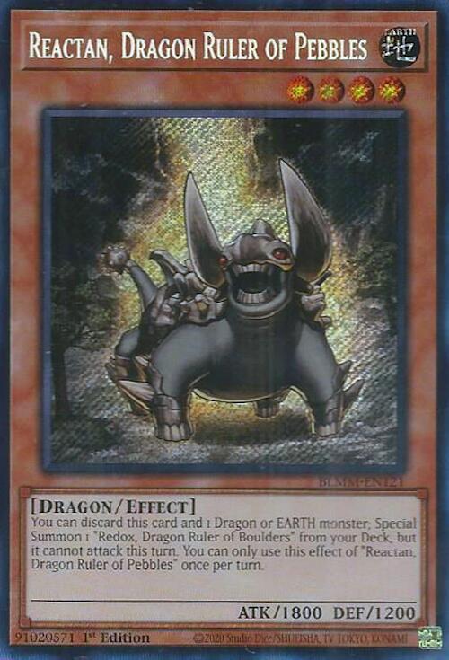 Reactan, Dragon Ruler of Pebbles BLMM-EN121