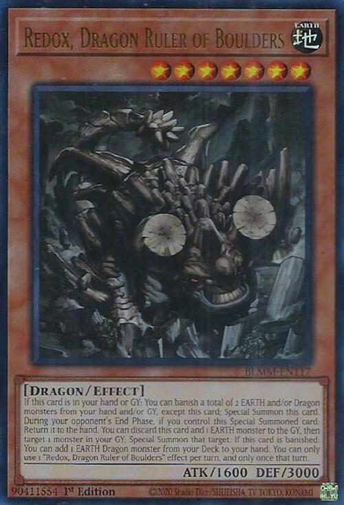 Redox, Dragon Ruler of Boulders BLMM-EN117