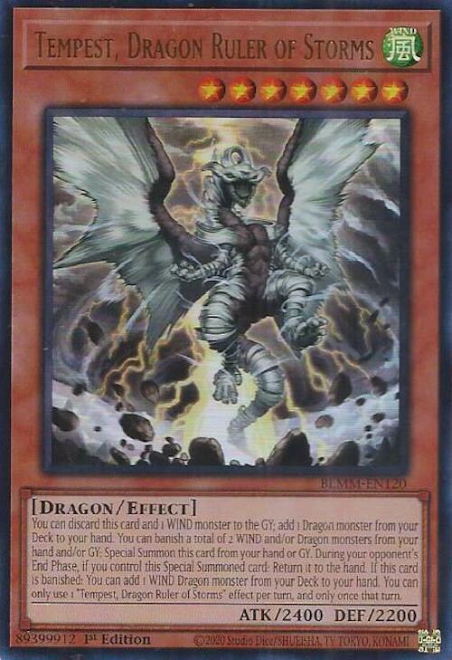 Tempest, Dragon Ruler of Storms BLMM-EN120