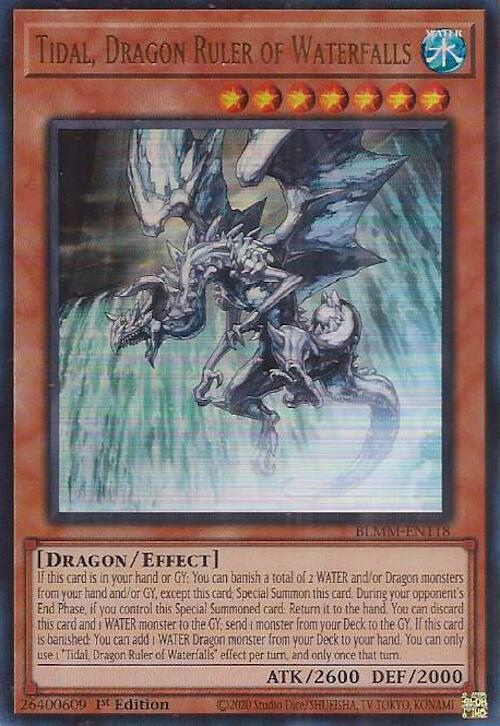Tidal, Dragon Ruler of Waterfalls BLMM-EN118