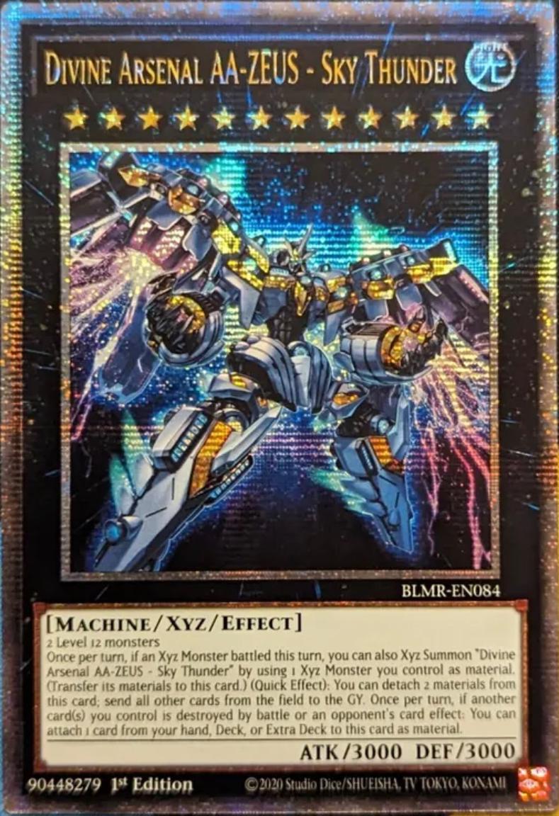 Divine Arsenal AA-ZEUS - Sky Thunder [Quarter Century Rare] BLMR-EN084