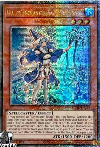 Water Enchantress Of The Temple [Quarter Century Rare] BLMR-EN065