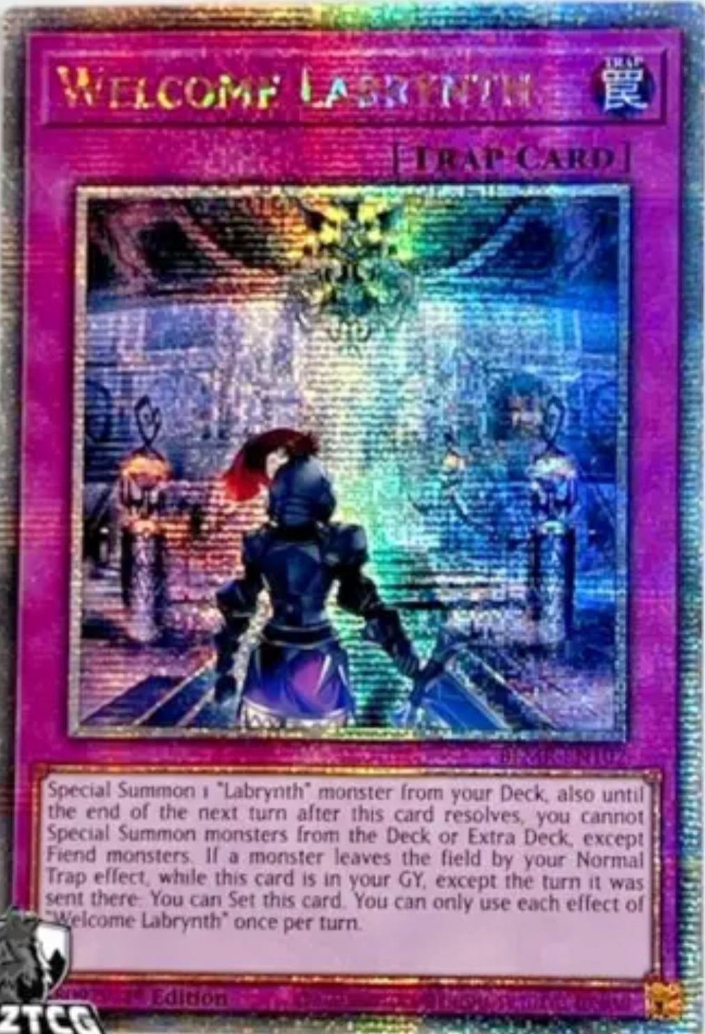 Welcome Labrynth [Quarter Century Rare] BLMR-EN102