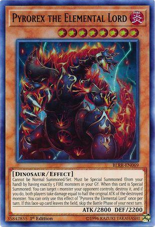 Pyrorex the Elemental Lord BLRR-EN069