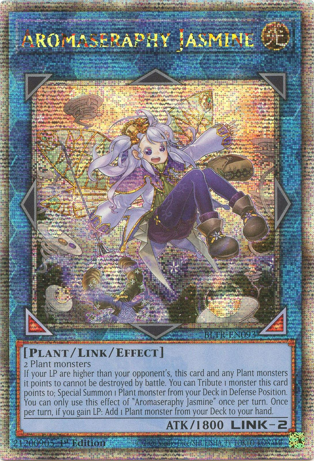 Aromaseraphy Jasmine [Quarter Century Secret Rare] BLTR-EN093