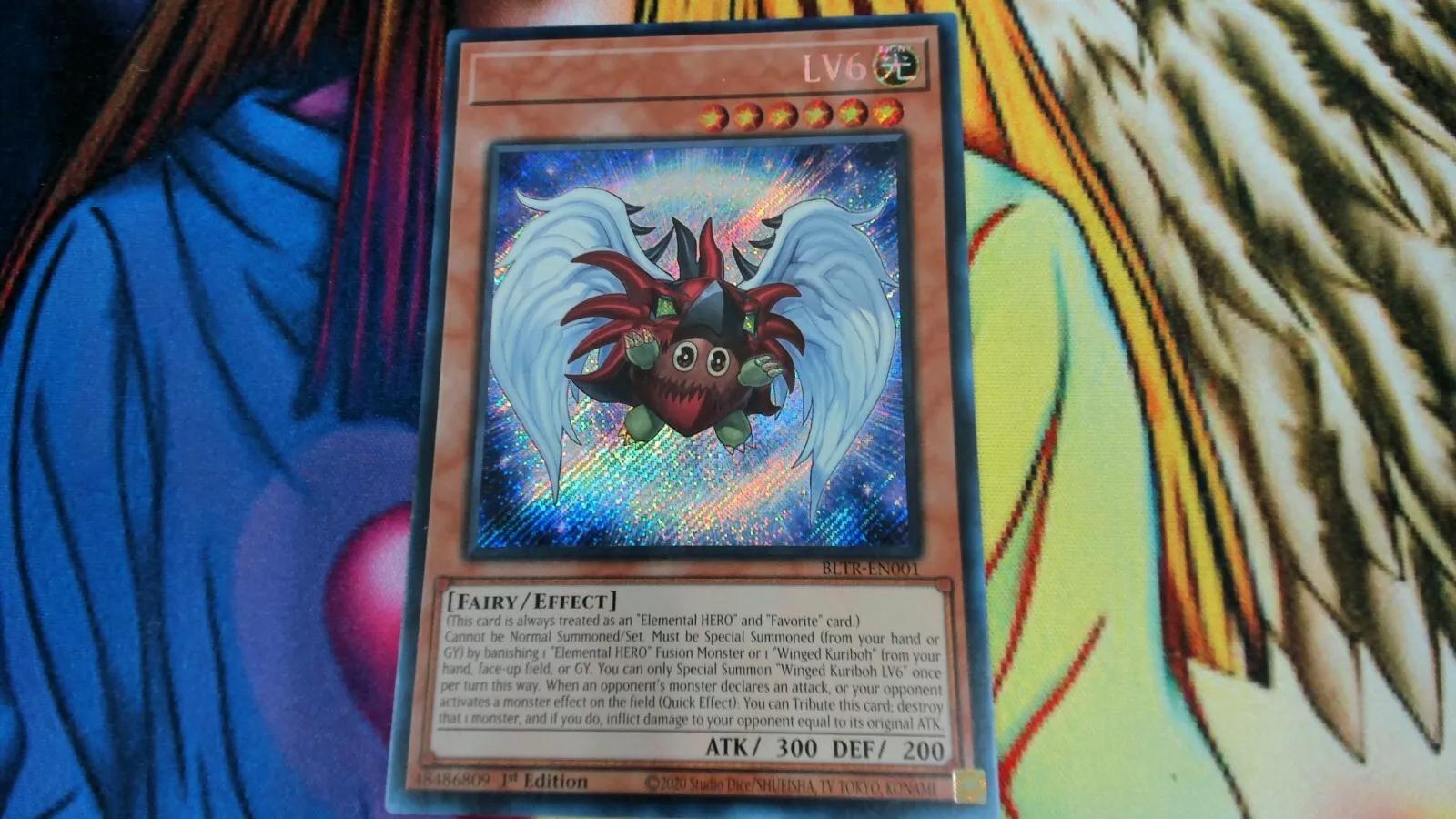 Winged Kuriboh LV6 [Misprint] BLTR-EN001