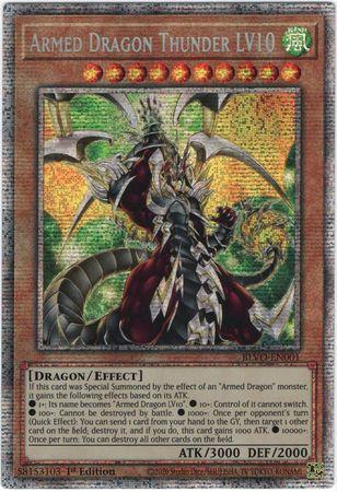 Armed Dragon Thunder LV10 [Starlight Rare 1st Edition] BLVO-EN001