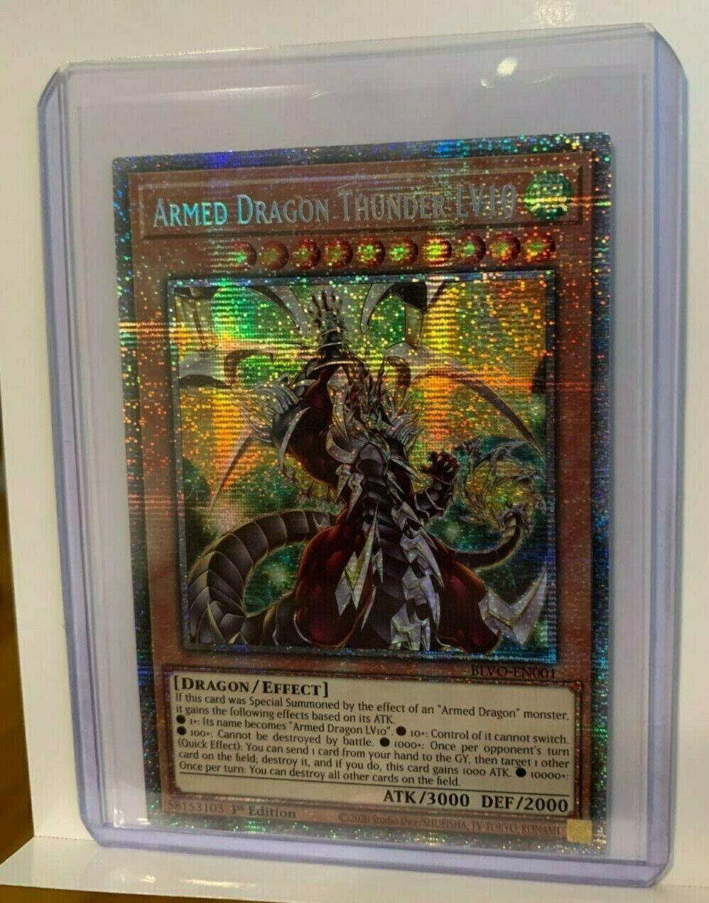 Armed Dragon Thunder LV10 [Starlight Rare] BLVO-EN001