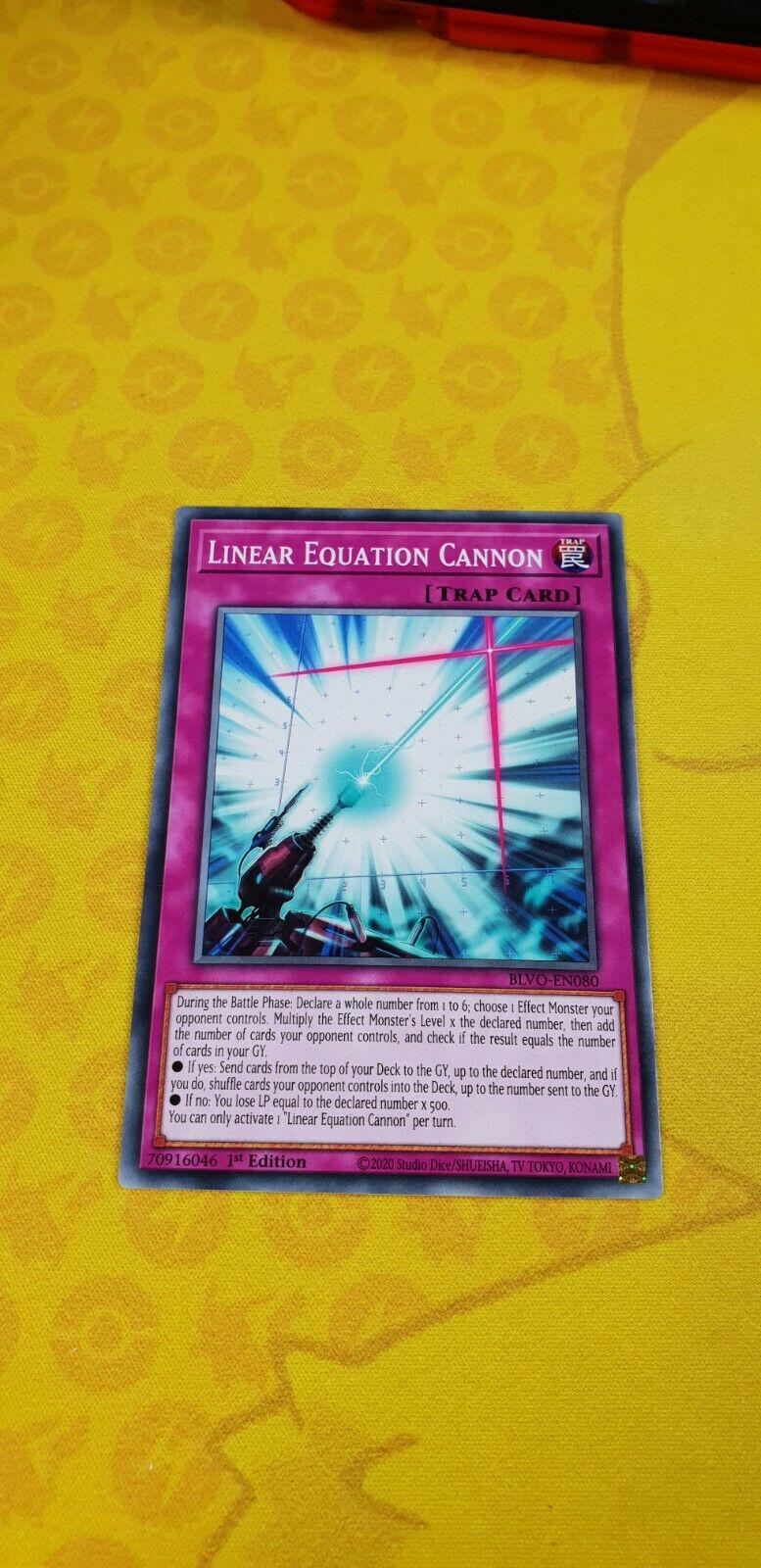 Linear Equation Cannon BLVO-EN080