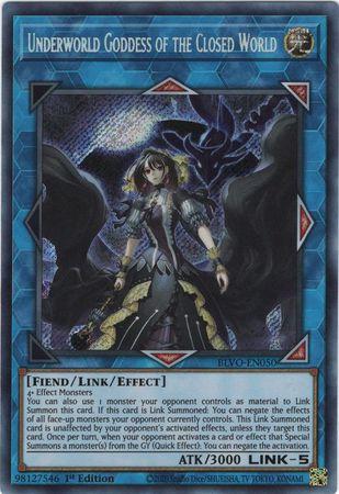 Underworld Goddess of the Closed World [1st Edition] BLVO-EN050