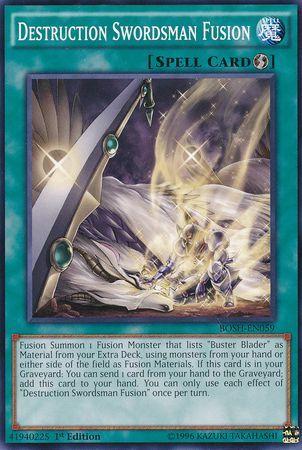 Destruction Swordsman Fusion [1st Edition] BOSH-EN059