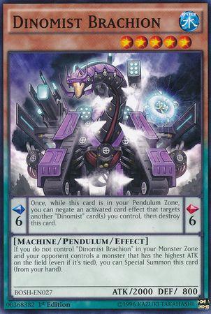 Dinomist Brachion [1st Edition] BOSH-EN027