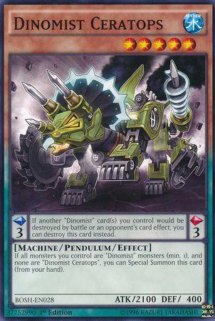 Dinomist Ceratops [1st Edition] BOSH-EN028