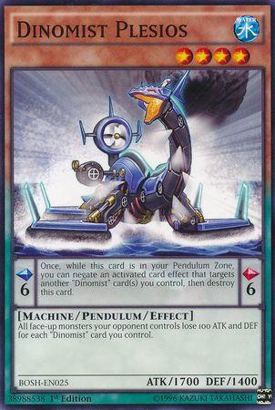 Dinomist Plesios [1st Edition] BOSH-EN025