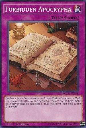 Forbidden Apocrypha [1st Edition] BOSH-EN078