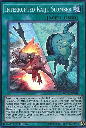 Interrupted Kaiju Slumber [1st Edition] BOSH-EN089