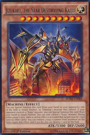 Jizukiru, the Star Destroying Kaiju [1st Edition] BOSH-EN088