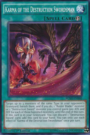 Karma of the Destruction Swordsman [1st Edition] BOSH-EN060