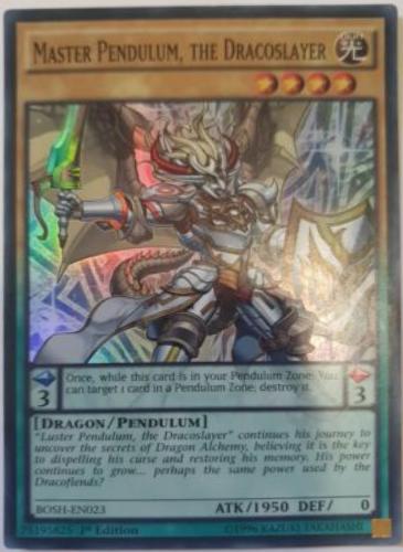 Master Pendulum, the Dracoslayer BOSH-EN023