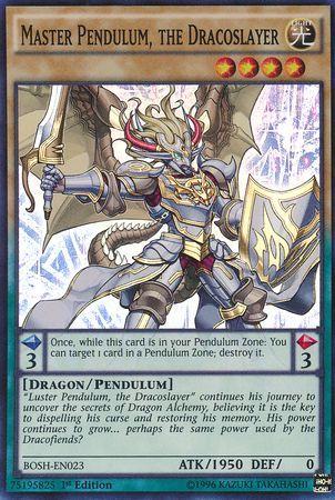 Master Pendulum, the Dracoslayer [1st Edition] BOSH-EN023