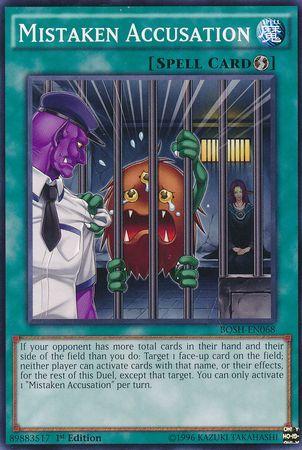 Mistaken Accusation [1st Edition] BOSH-EN068