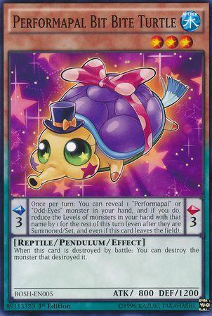 Performapal Bit Bite Turtle [1st Edition] BOSH-EN005