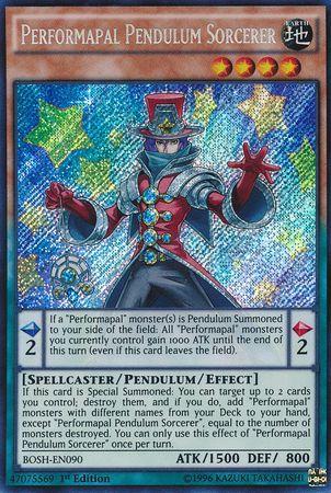 Performapal Pendulum Sorcerer [1st Edition] BOSH-EN090