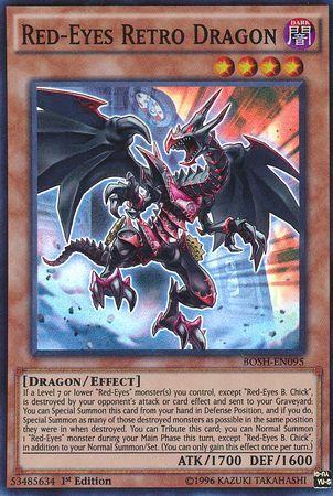 Red-Eyes Retro Dragon [1st Edition] BOSH-EN095