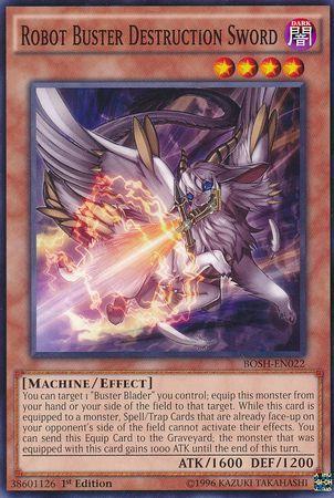 Robot Buster Destruction Sword [1st Edition] BOSH-EN022