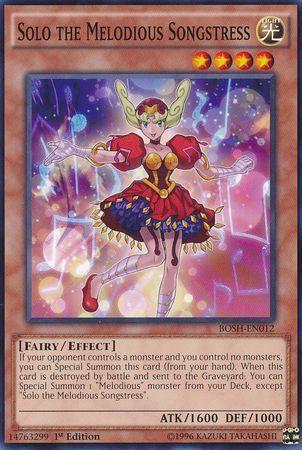 Solo the Melodious Songstress [1st Edition] BOSH-EN012