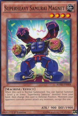 Superheavy Samurai Magnet [1st Edition] BOSH-EN008