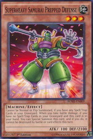 Superheavy Samurai Prepped Defense [1st Edition] BOSH-EN009