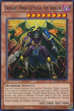 Twilight Ninja Getsuga, the Shogun [1st Edition] BOSH-EN017