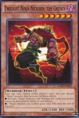 Twilight Ninja Nichirin, the Chunin [1st Edition] BOSH-EN016